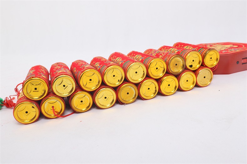 厂家热卖仿真双响电子鞭炮 可遥控发光电子鞭炮婚庆礼花礼炮批发