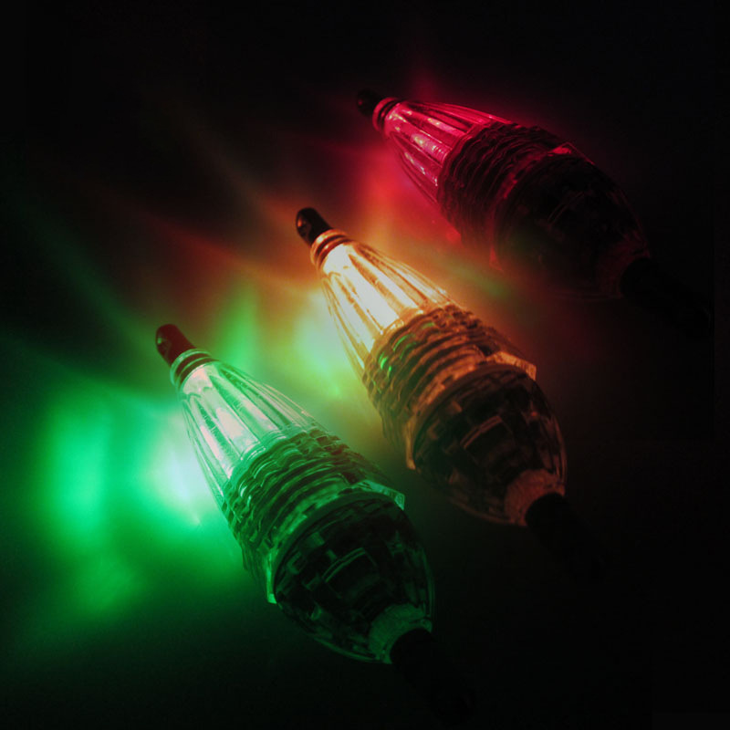 火牛七彩诱鱼灯 水下集鱼器 鱼网灯led渔具聚鱼灯送电池