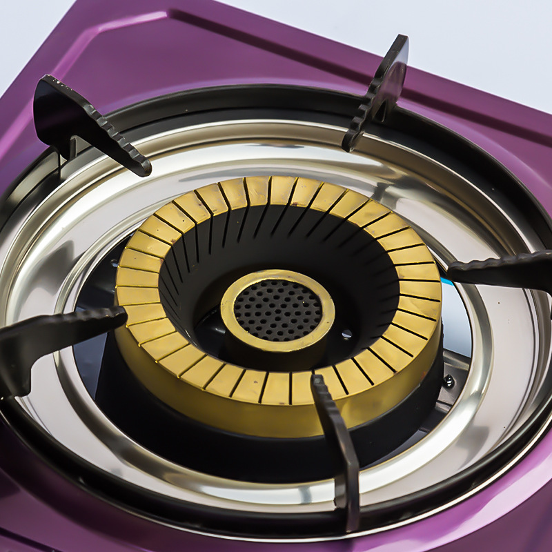 彩钢302旋风台式燃气灶 家用节能电子打火液化气灶