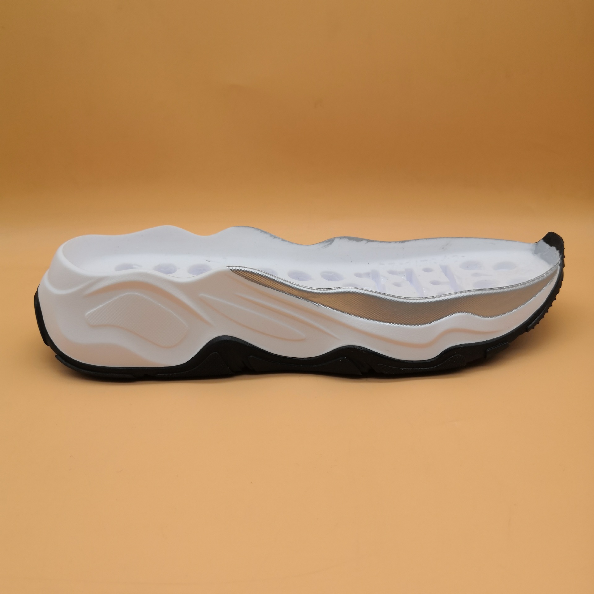 厂家直销新款pu真空吸模鞋底 防滑耐磨时尚大底鞋休闲运动款批发