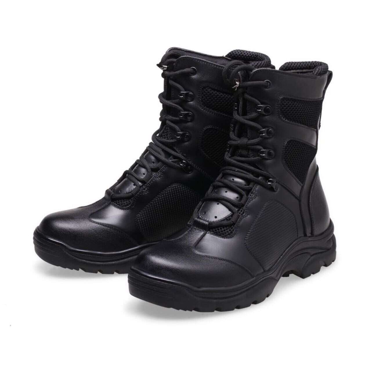 3513巡洋舰男靴 男士靴子 战靴黑色靴子单靴军鞋 3513b-18 黑色