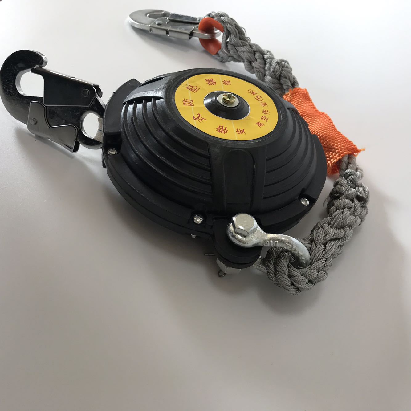 高空人体工业自锁器自控缓降器重型防坠绝缘织带防坠速差防坠器