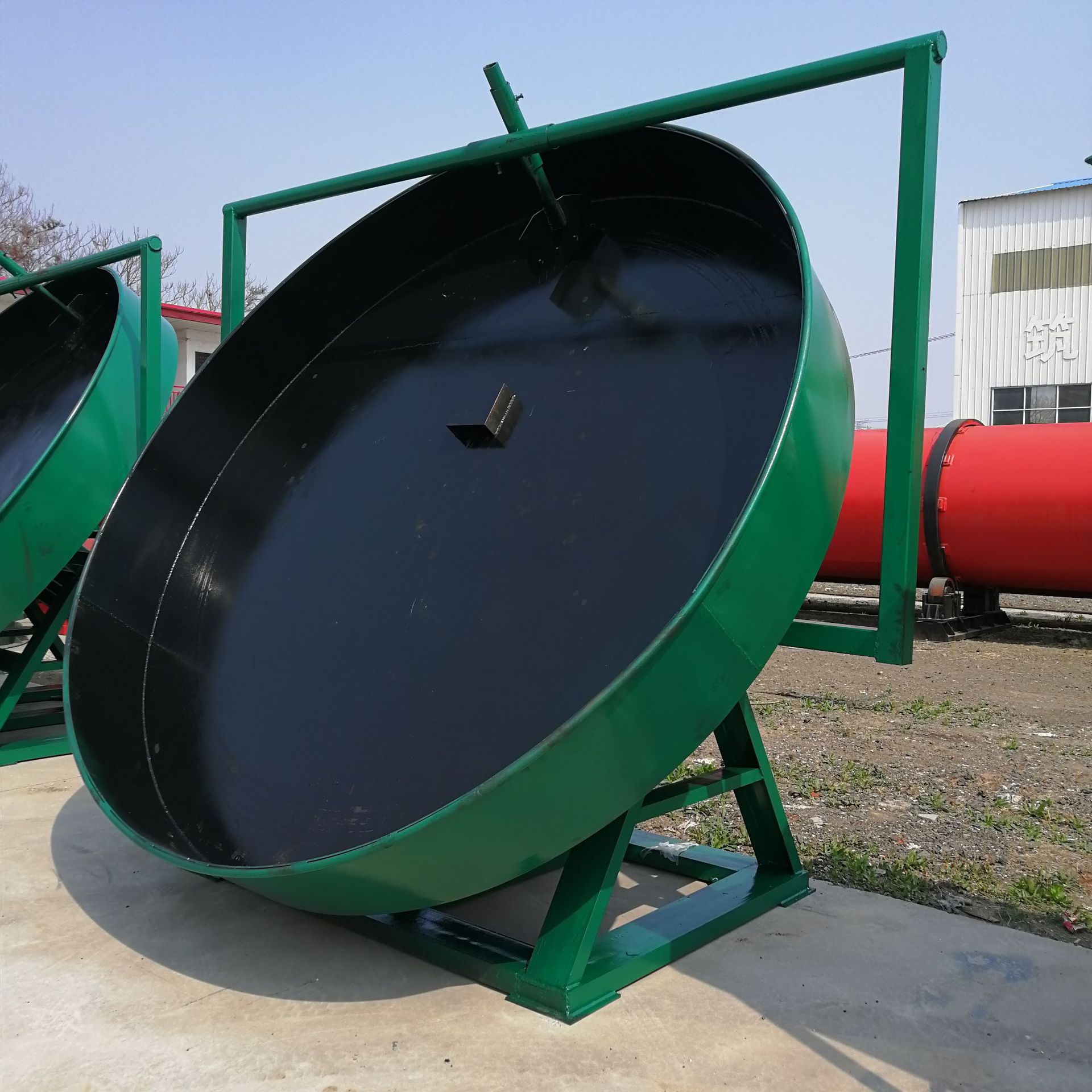 有机肥设备厂家颗粒生产线复合肥掺混肥有机肥造粒机圆盘造粒机