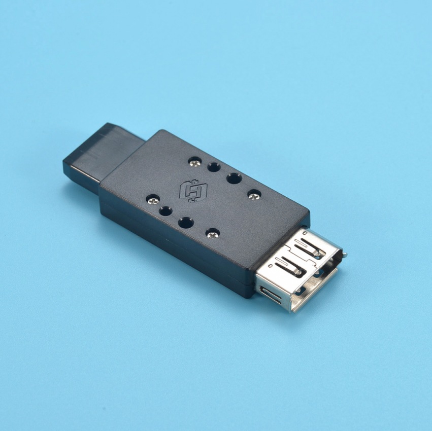 原装现货移动终端dp接口 mini公对母180度连接器母座耐用性强