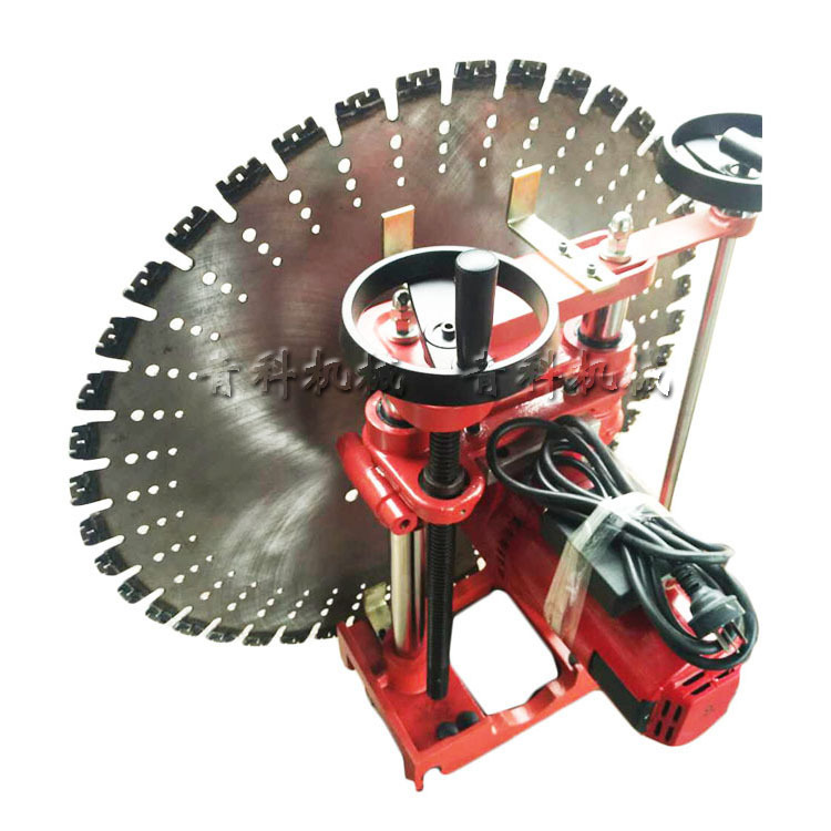 轨道式无尘锯墙机墙体改造切墙机一次成型混凝土墙器切割机