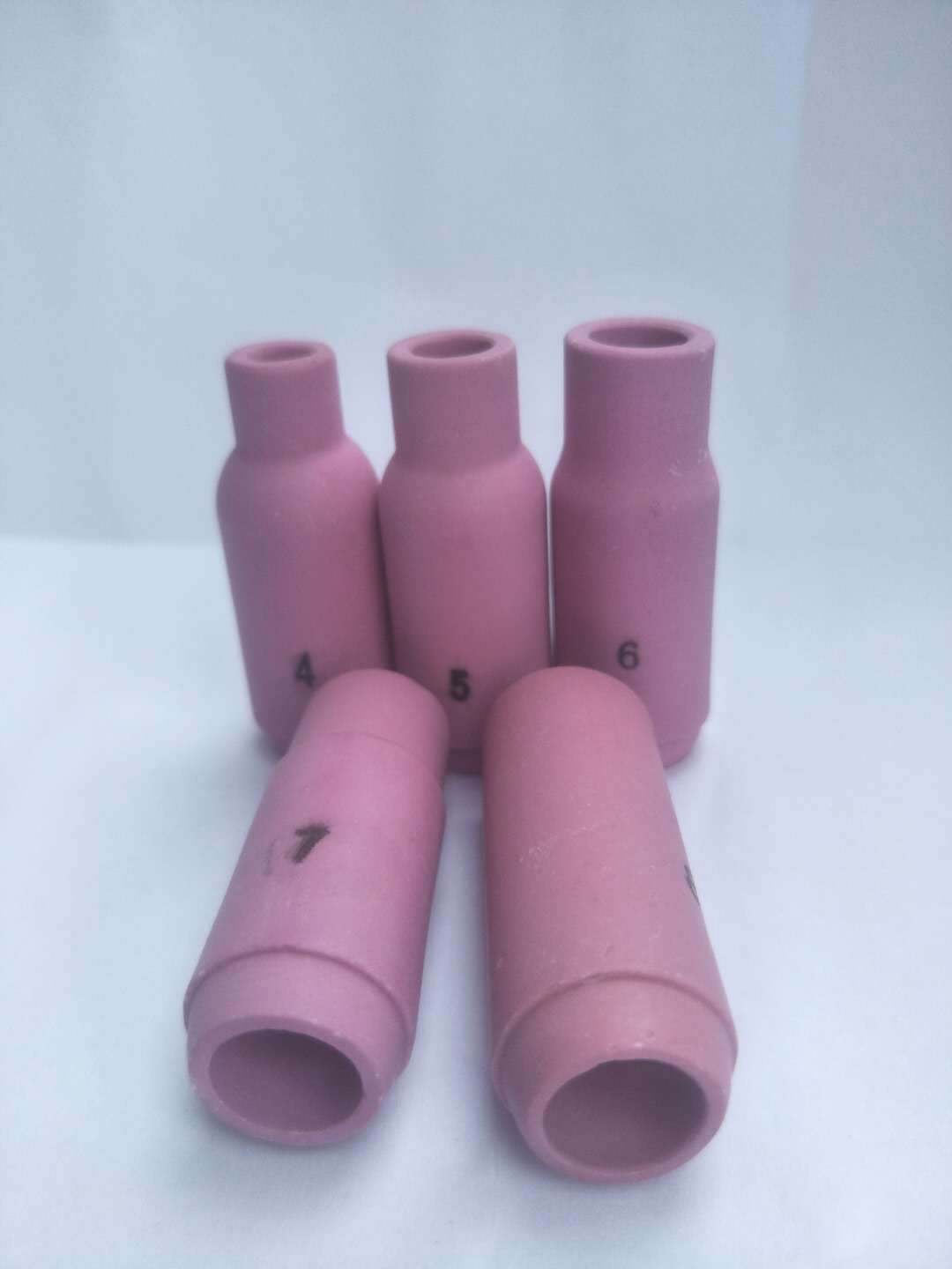 厂家批发氩弧焊机配件配套wp17/18/26氩弧焊枪瓷嘴 量大从优