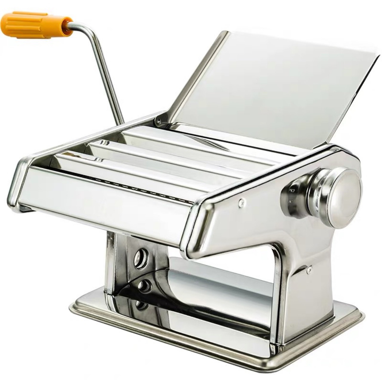 批发面条机多功能压面机家庭用小型手动不锈钢和面擀面馄饨饺皮机