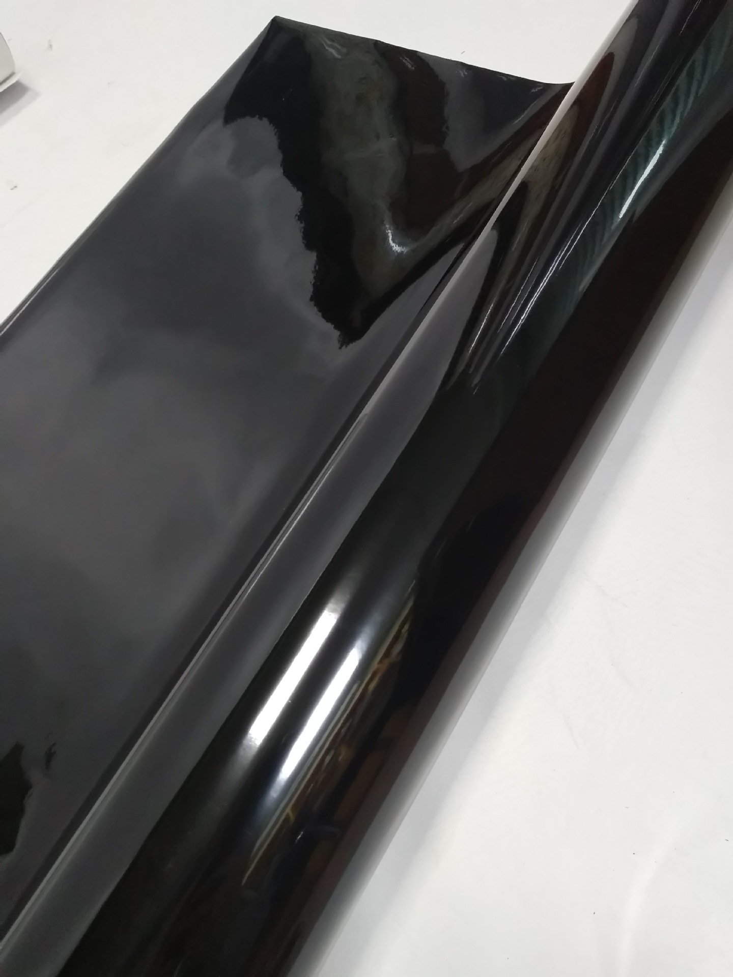 纯色珠光黑 白 亮光黑 白 pvc装饰彩膜茶几玻璃门板装饰衬底彩膜