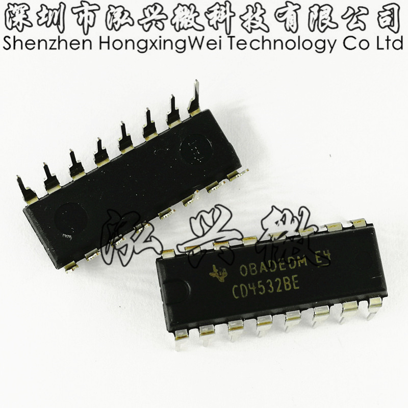 cd4532be cd4532 dip-16 优先顺序编码器 逻辑芯片 全新原装