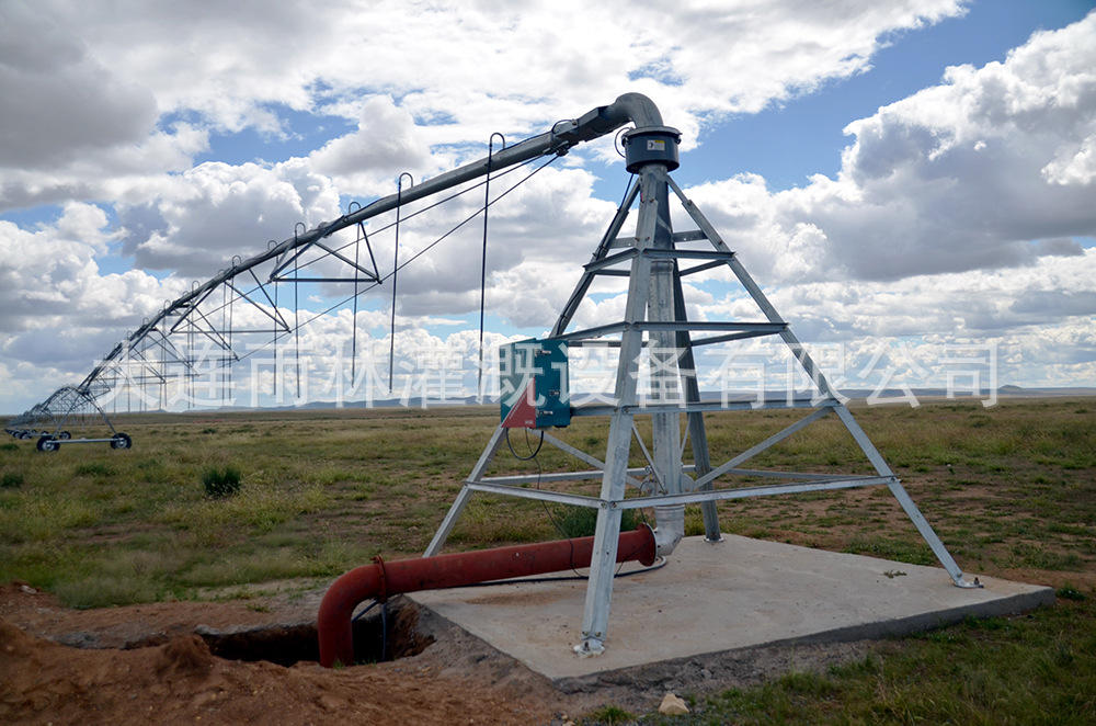 dyp中心支轴式喷灌机大型农田浇地灌溉设备指针式喷灌机