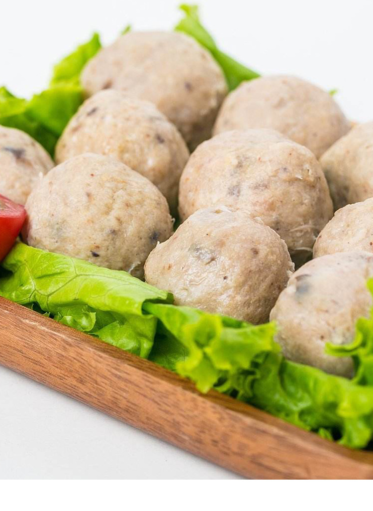 鸿津包心贡丸2500g包装肉丸火锅丸子关东煮火锅食材 约22g/粒