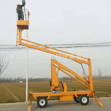 曲臂式升降平台8米10米曲臂升降机12米电动液压高空作业平台