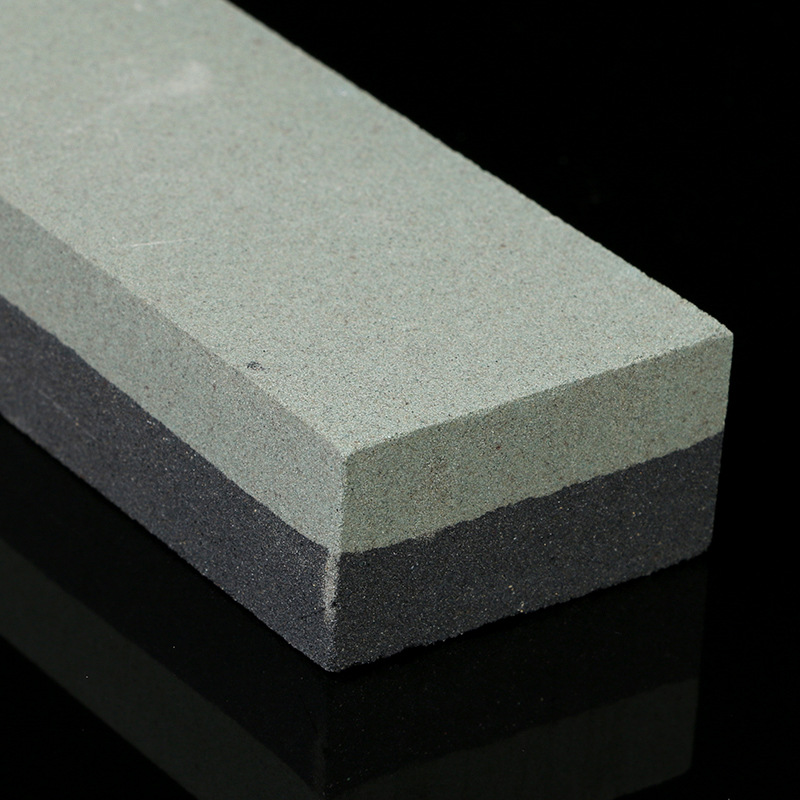 黑绿碳化硅磨石 双面家用磨刀石 木工用油石农用家用磨刀器具