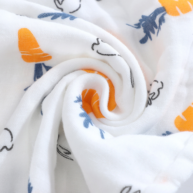 Six-Layer Cotton Small Towel 6-Layer Gauze Children's Face Towel High-Density Washed Cotton Children's Towel Soft Baby Towel