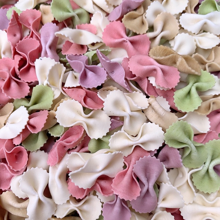 批发水果蔬菜营养面儿童营养辅食挂面彩色蝴蝶面