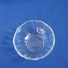 供应玻璃小碗  3寸沙拉玻璃碗 冰淇淋莲花碗 餐饮店果盘 玻璃杯子