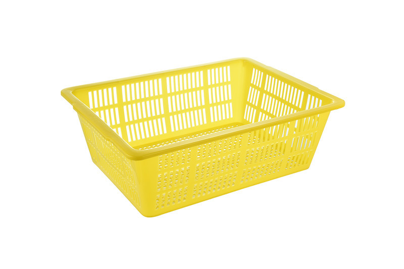 天晨塑料筐长方形篮子洗苹果蔬收纳零食厨房置物家用加厚镂空大号