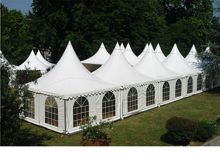 亮迪篷房定制欧式帐篷 5x5四角尖顶篷房 户外婚礼庆典活动篷房