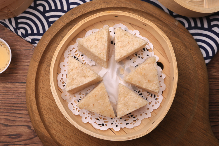 广式早茶儿童早餐粗粮燕麦糕软糕松糕发糕蒸糕速冻糕点220g一包