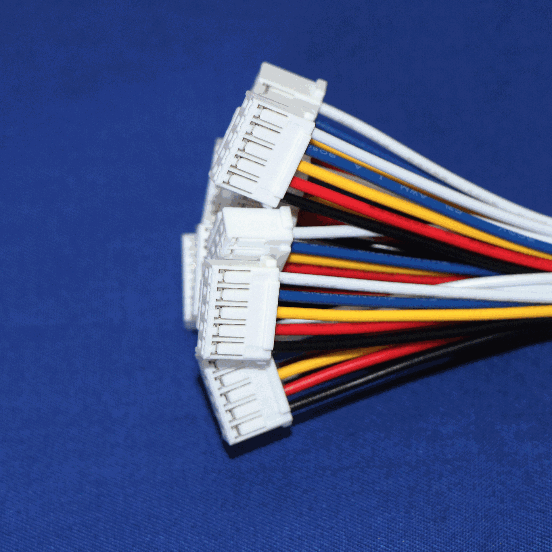 端子线te51103-0500 2.5间距5p带扣高温连接线束 机器人电子线束