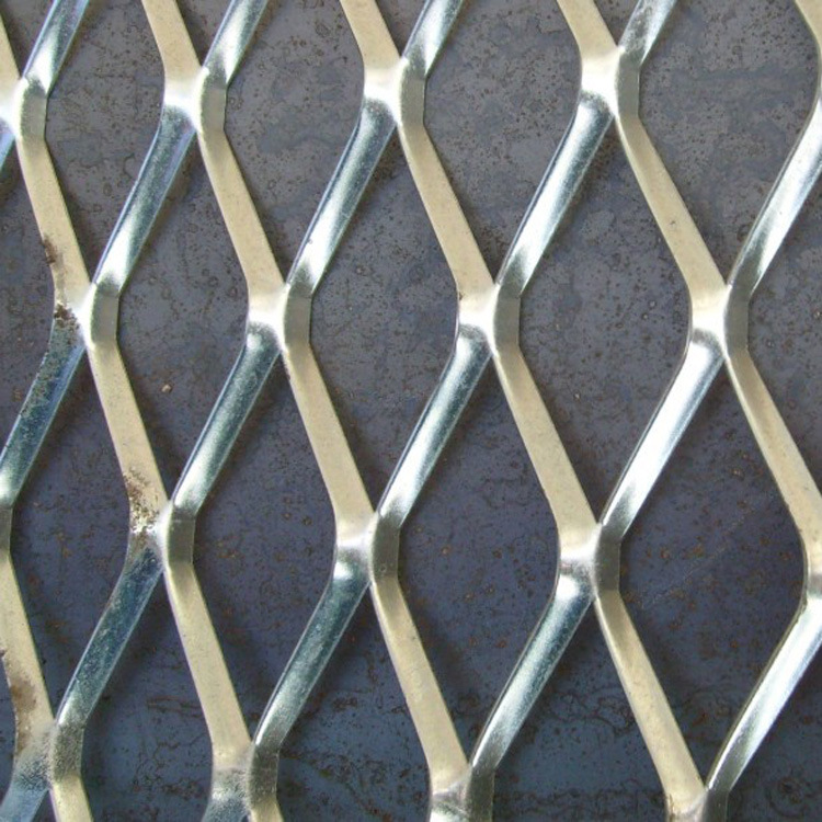 供应铝板拉伸网 波浪型铝网过滤铝网片 菱形铝板网铝板装饰防护网