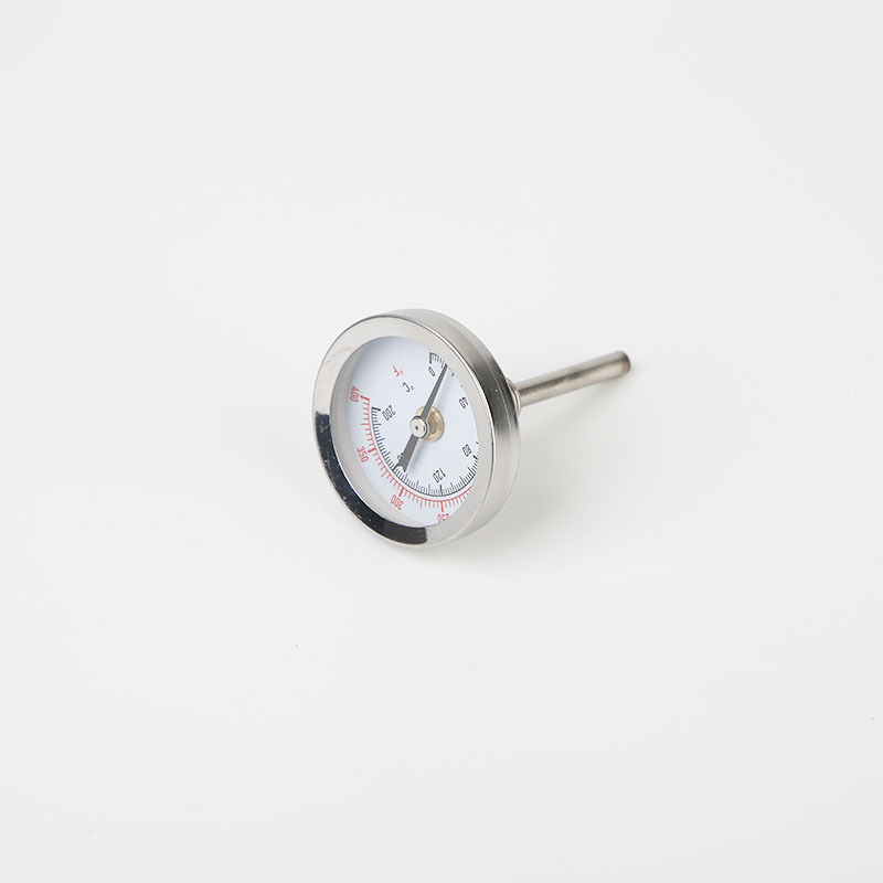 蒸馏设备温度计双金属温度计表盘50mm 机械工业 wss指针温度计