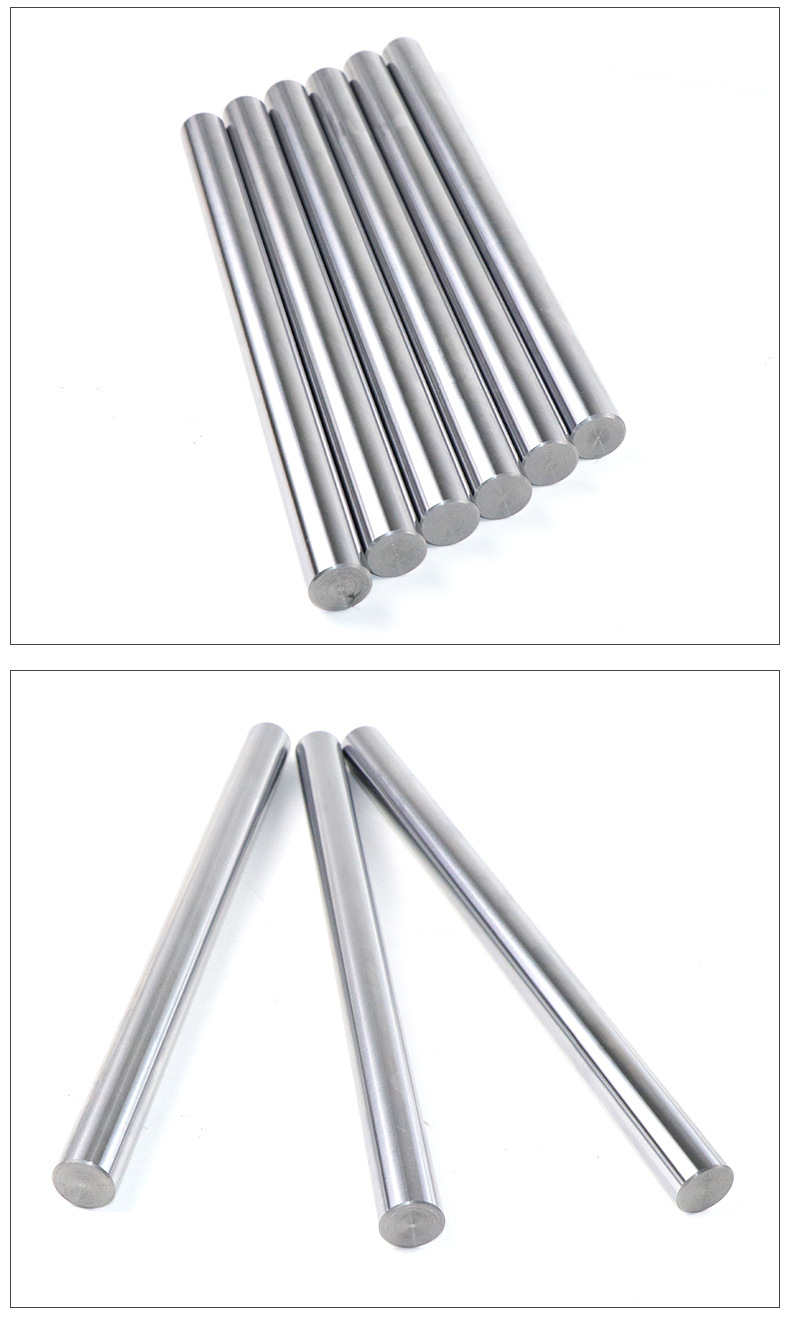 45钢调质镀铬棒硬轴精密活塞杆厂家 硬轴镀铬直线光轴导轨加工