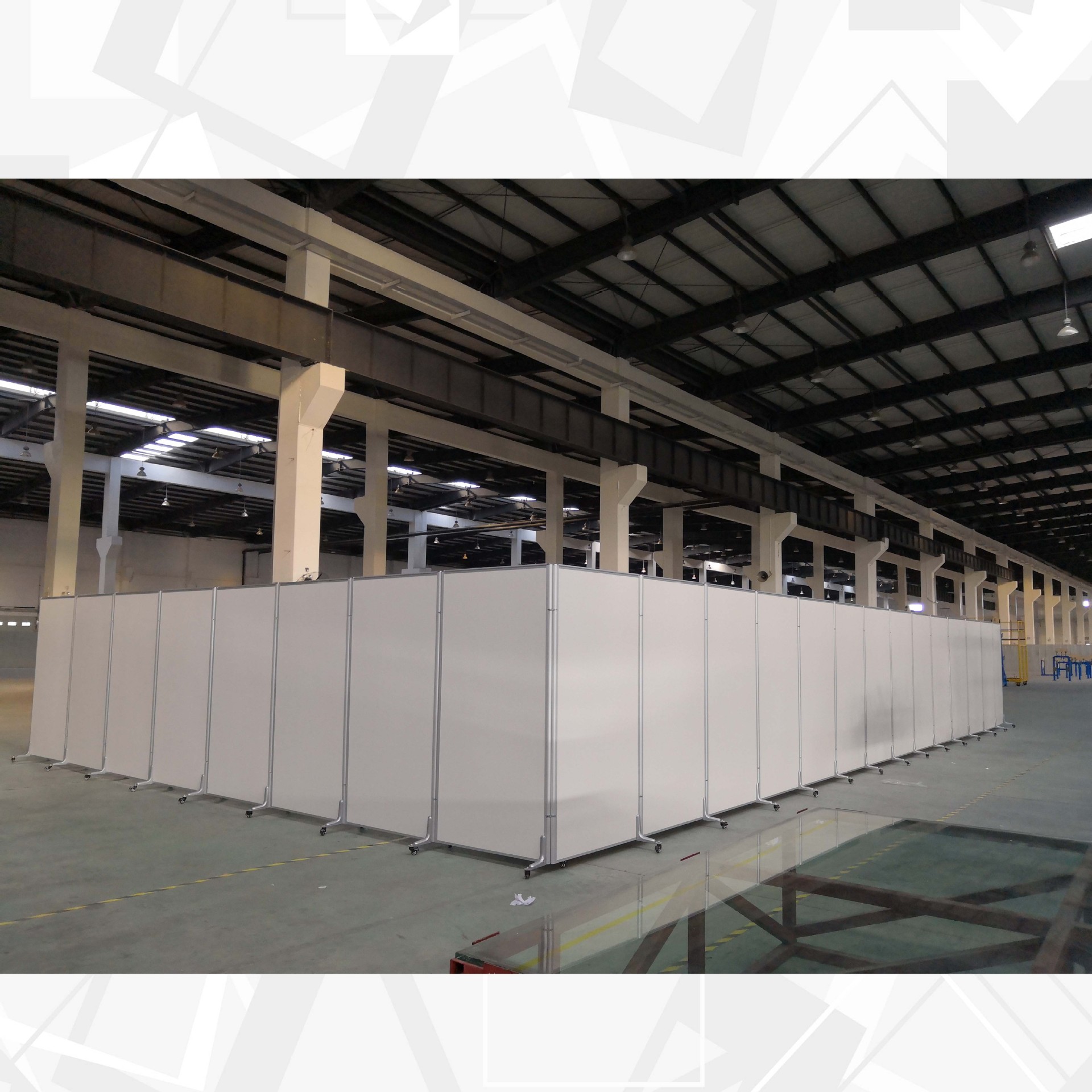 常州厂家供应车间隔断活动折叠屏风隔断墙可移动办公室屏风隔断