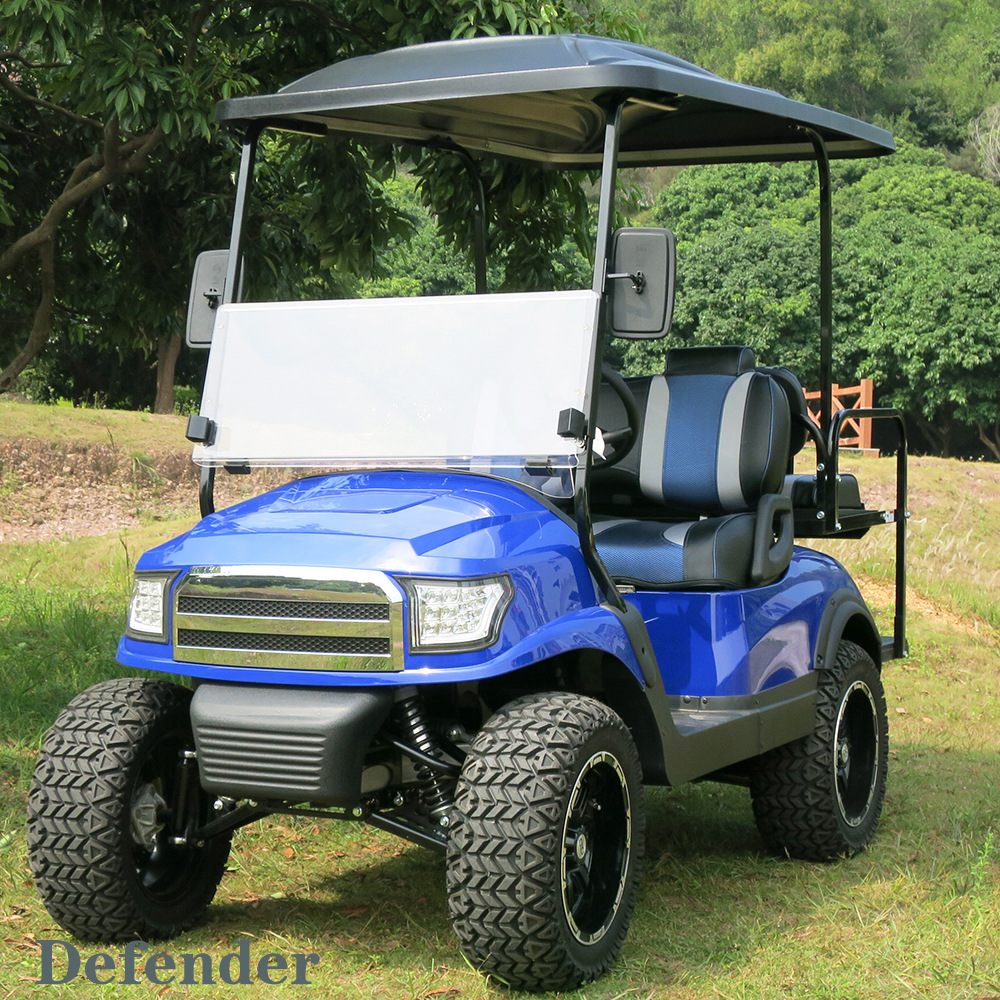 南昌厂家直销新款四轮电动车二座公园景区双人浏览车电瓶车