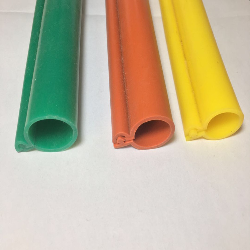 高压电线绝缘保护套 电缆硅胶套管 裸线保护套 卡扣式硅胶套管