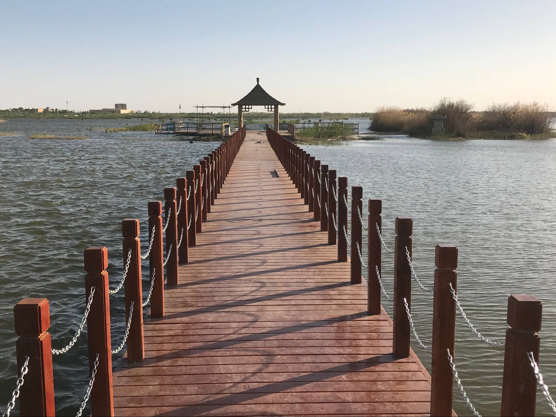 苏航定制水上移动木质浮桥码头游船停靠码头亲水平台画舫木船浮筒