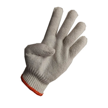 正发500克棉纱手套回纺纱线手套防护干活劳保10针纱手套厂家批发