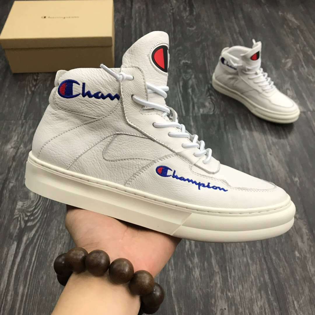 高帮鞋男冠军加绒保暖棉靴子冬季真皮潮鞋运动休闲皮鞋欧洲站男鞋