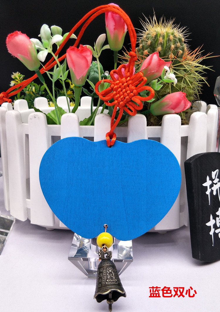 许愿牌祈福牌空白木牌定制爱心牌景区寺院许愿牌日式吊牌印logo