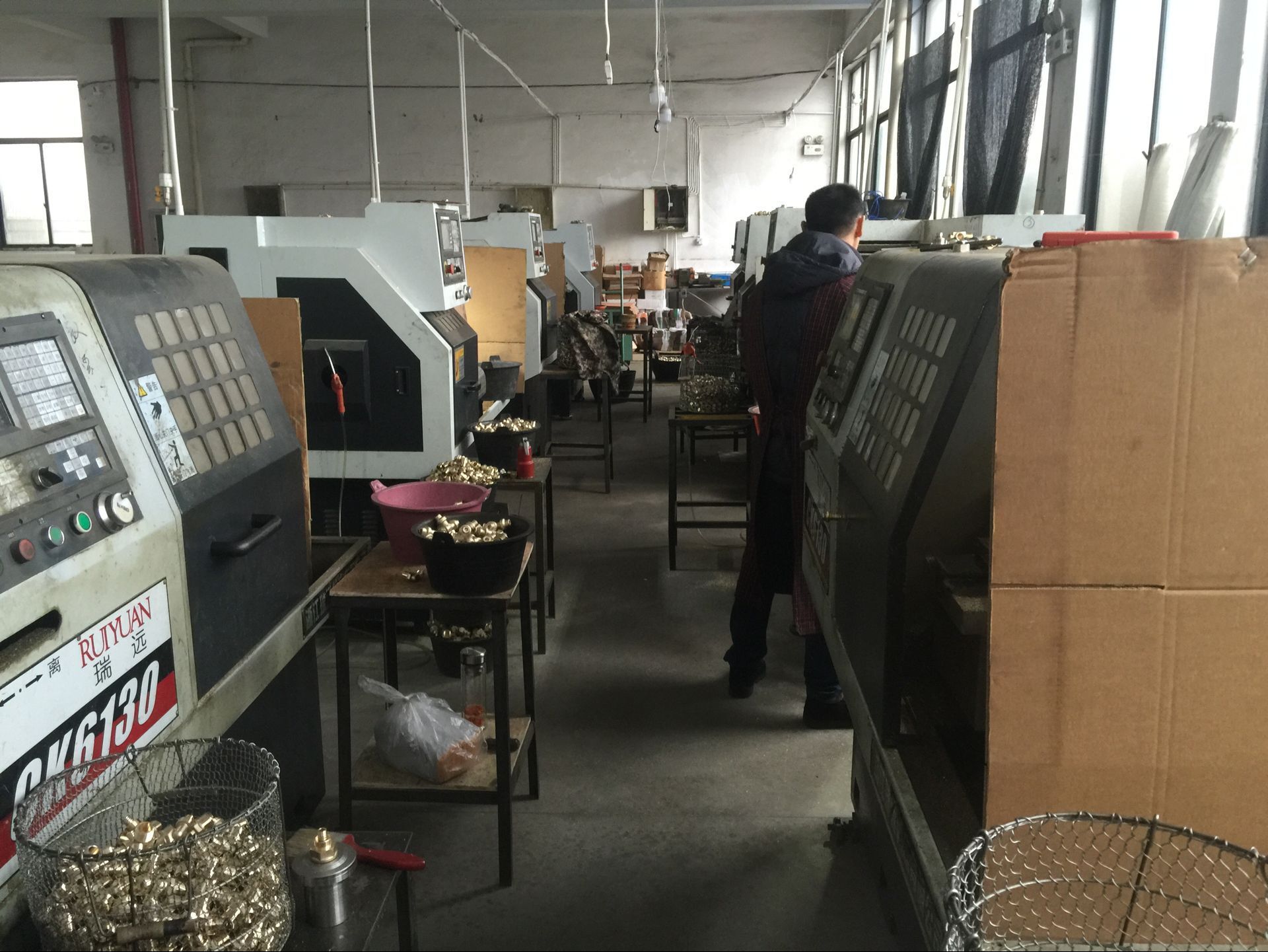 黄铜法兰螺母定制铜件加工五金配件带座带耳朵法兰螺帽铜接头法兰