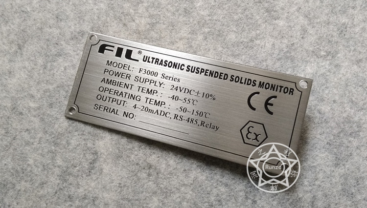 专业定制不锈钢铜铝金属上色蚀刻标牌蚀刻凹凸铭牌商家直销