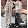 Lin Shanshan Horn button Down Cotton Mid length version fashion winter thickening coat Autumn and winter Little have cash less than that is registered in the accounts Lin Shanshan Horn button Down Cotton Mid length version fashion winter thickening coat Autumn and winter Little have cash less than that is registered in the accounts