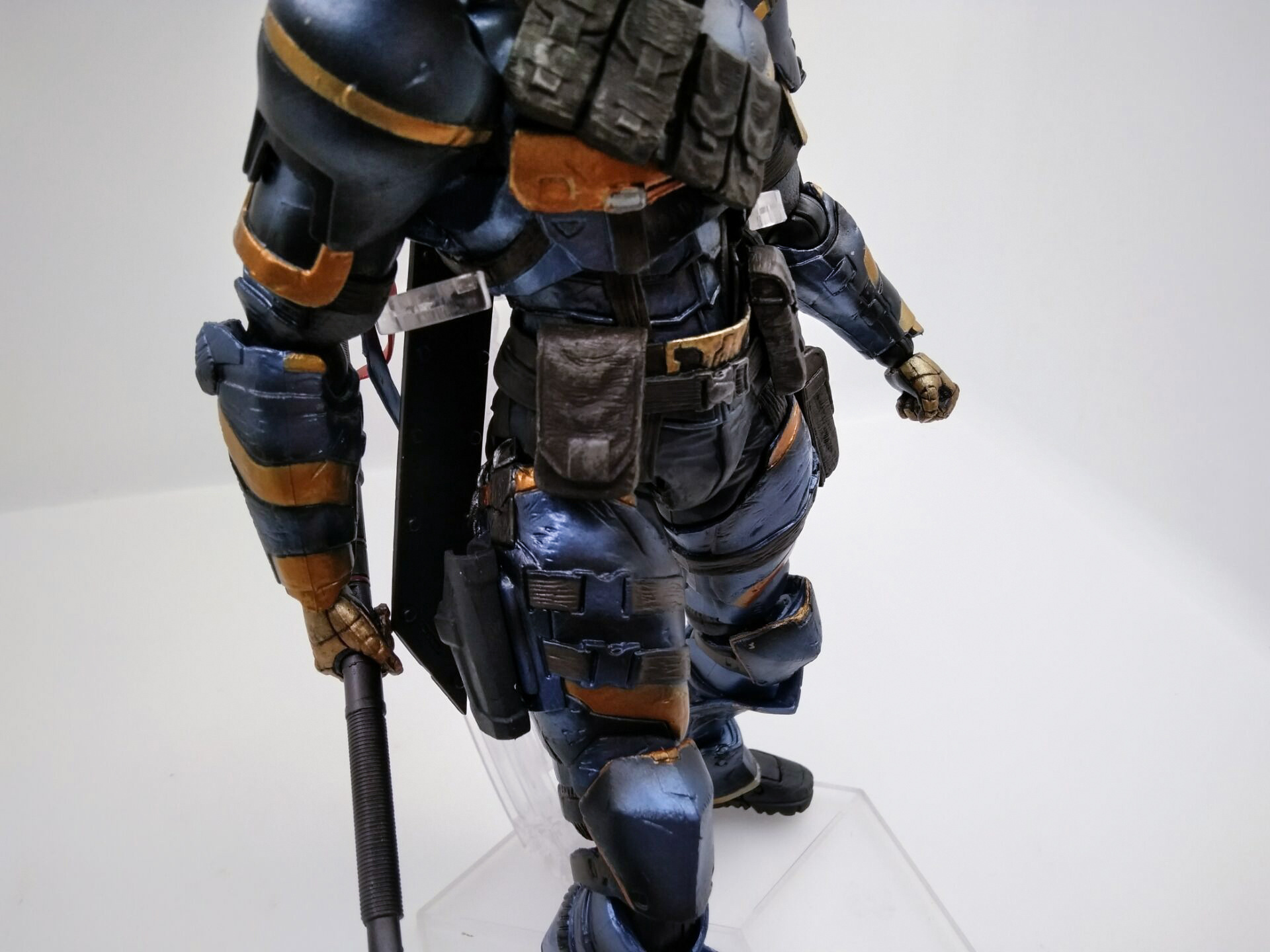 pa改 playarts改 阿克汉姆起源 丧钟 死侍 关节可动盒装手办模型