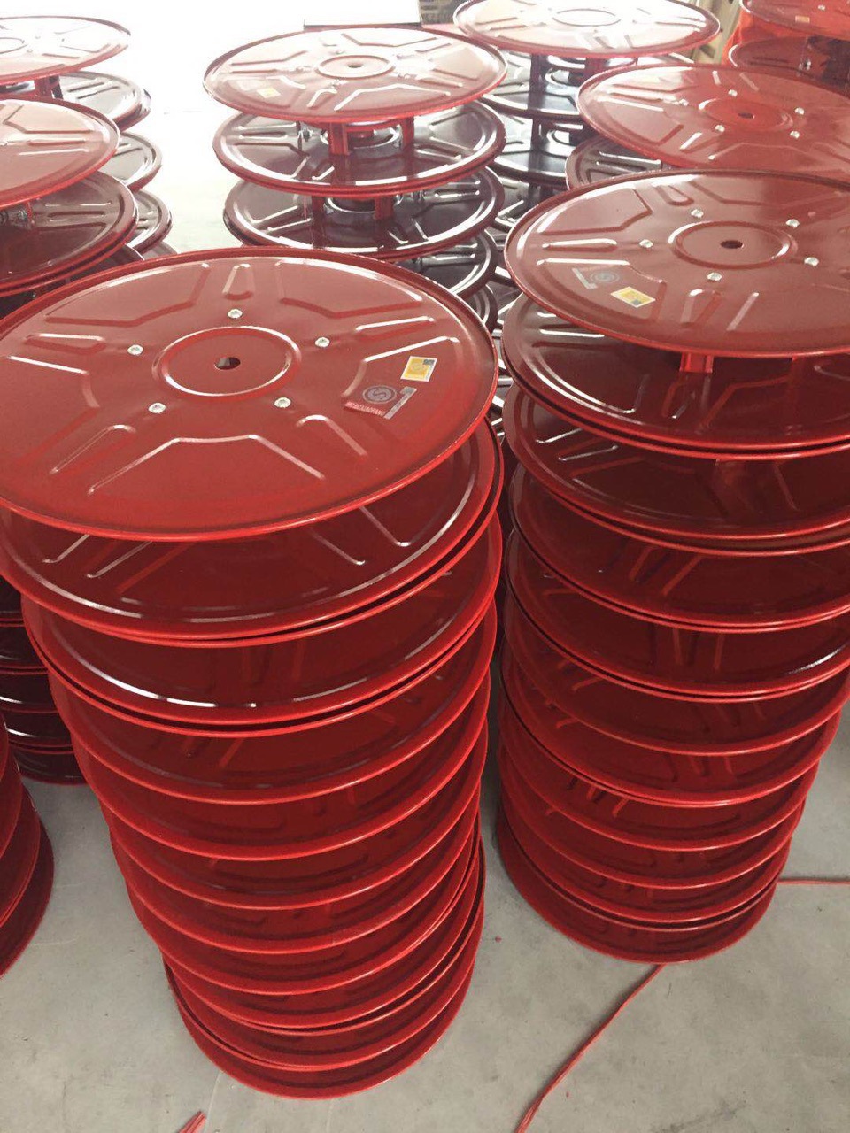厂家直销 消防器材消防卷盘自救卷盘20/25米消火栓箱水管带