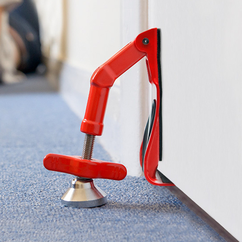 新款doorjammer便携阻门器顶门器门阻安全门挡旅行防盗防狼器神器