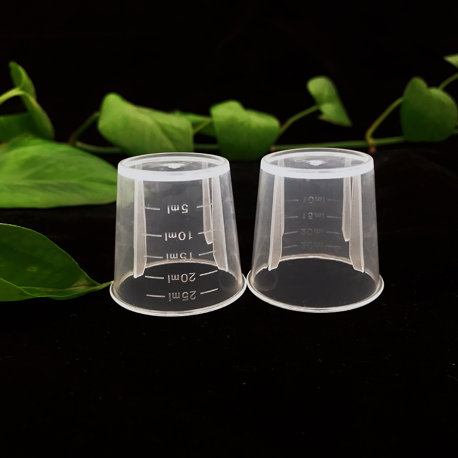 厂家供应塑料量杯25ml透明厨房烘焙量杯diy烘焙工具加厚计量杯