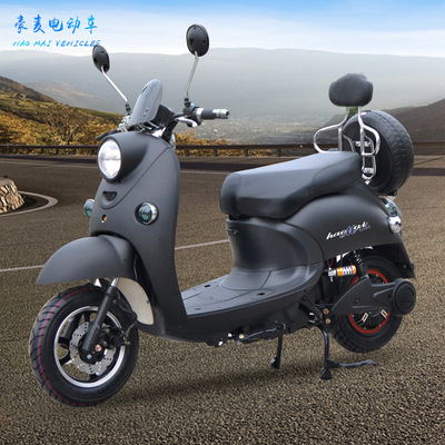 厂家直销小龟王成人锂电池电动自行车大功率电动摩托车踏板电瓶车