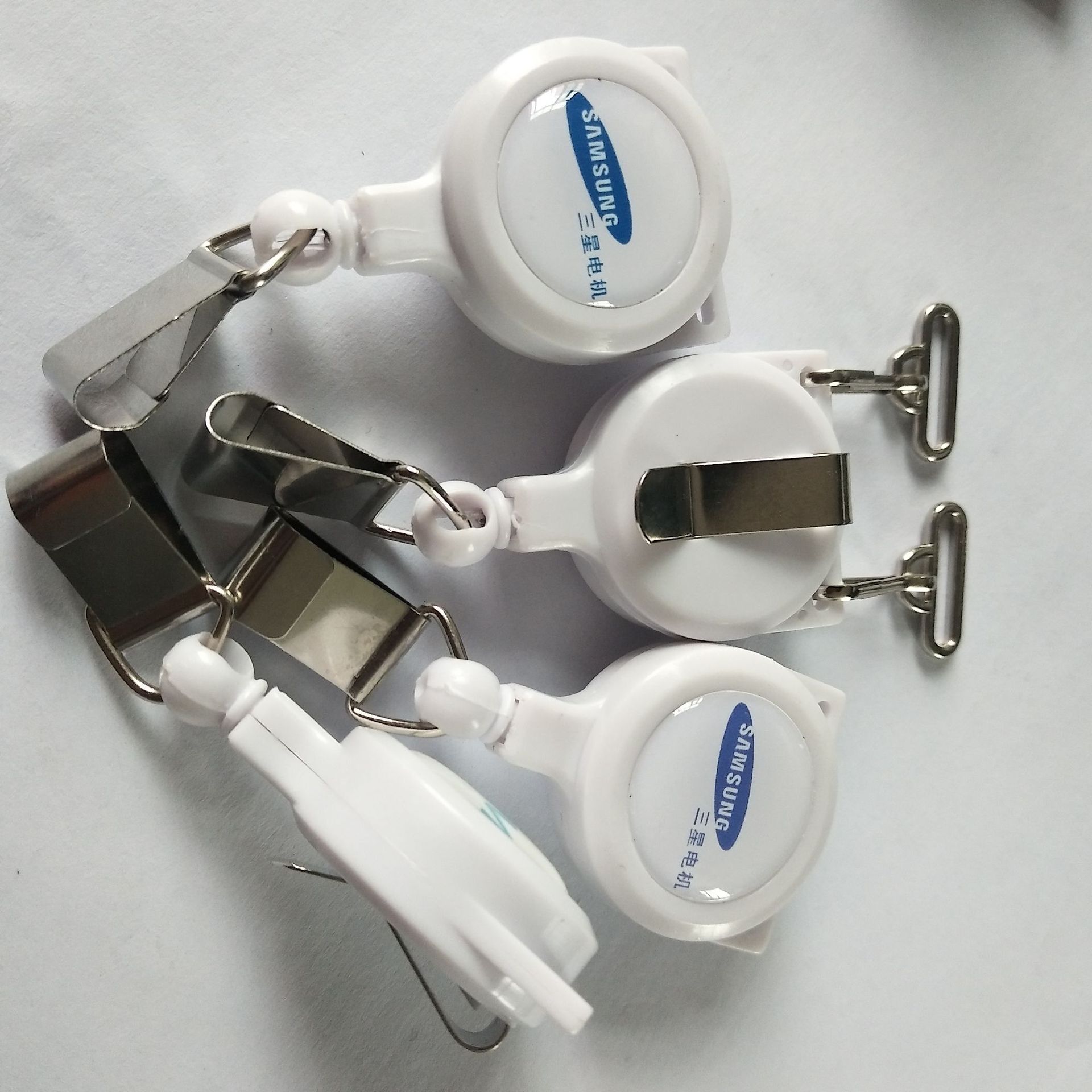 胸卡易拉扣 易拉得 伸缩扣 拉线器 防盗器 颜色齐全 多色可选批发