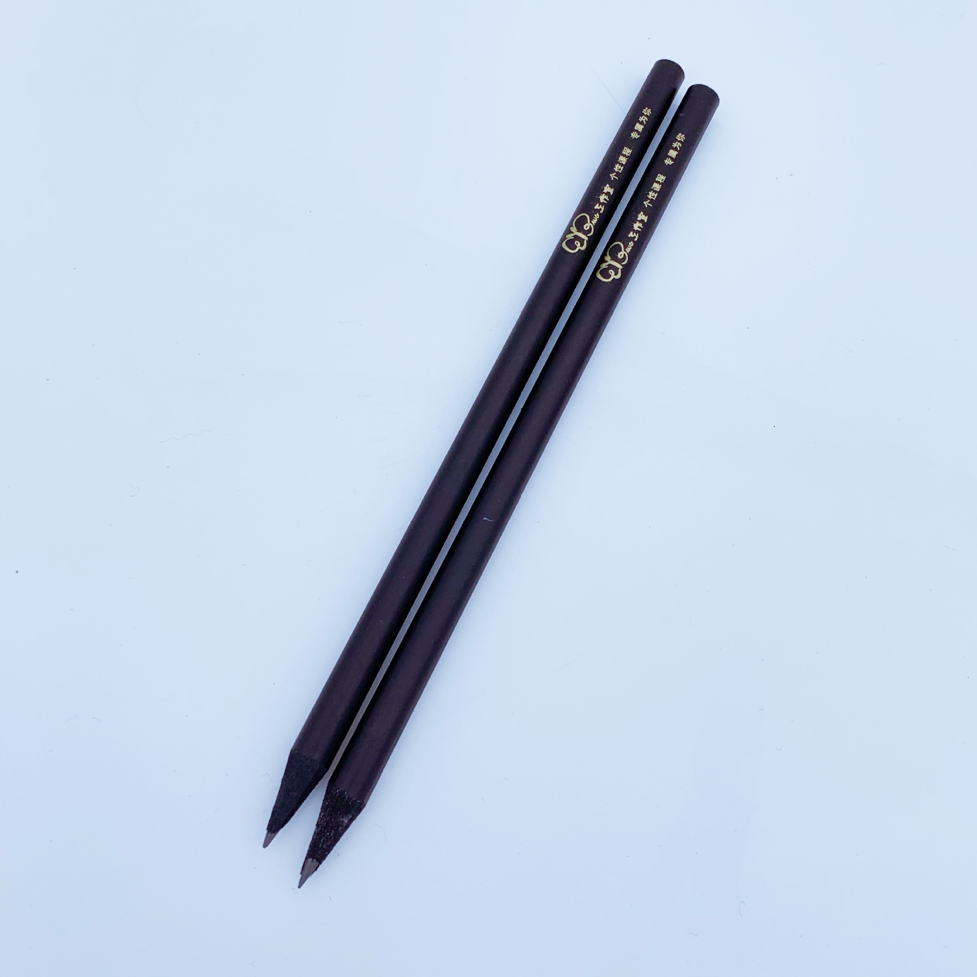 黑木铅笔logo印字印广告酒店会议礼品铅笔 现货 厂家直供