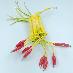 弹簧电线 2芯 4芯 伸缩螺旋电线电缆订做 ph sm端子弹弓线连接线