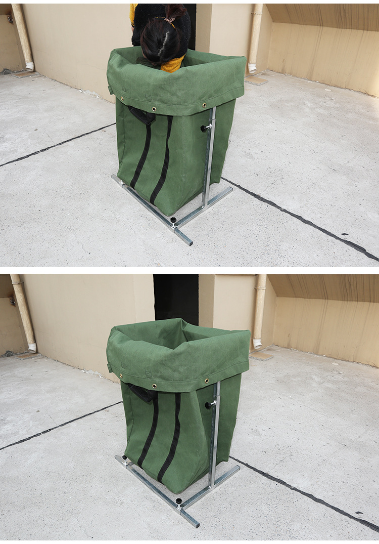 奕澜 编织袋打包架子快递中转建包架服装厂撑口架子可调节集包架