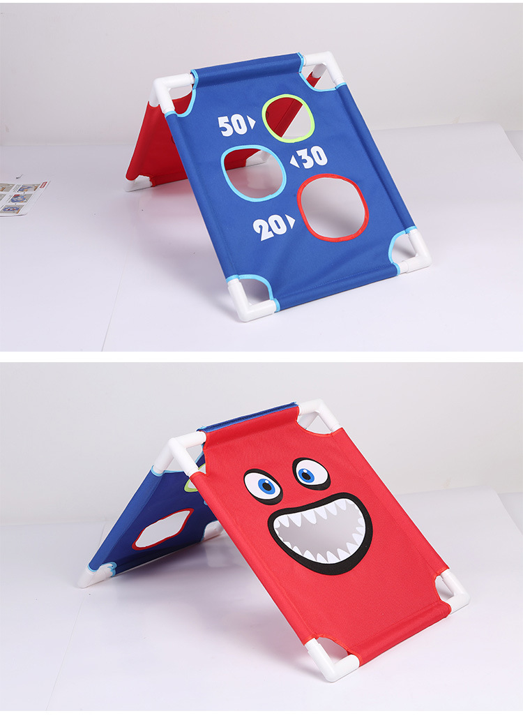 幼儿园感统训练丢沙包投掷靶卡通动物扔沙包趣味亲子游戏儿童玩具