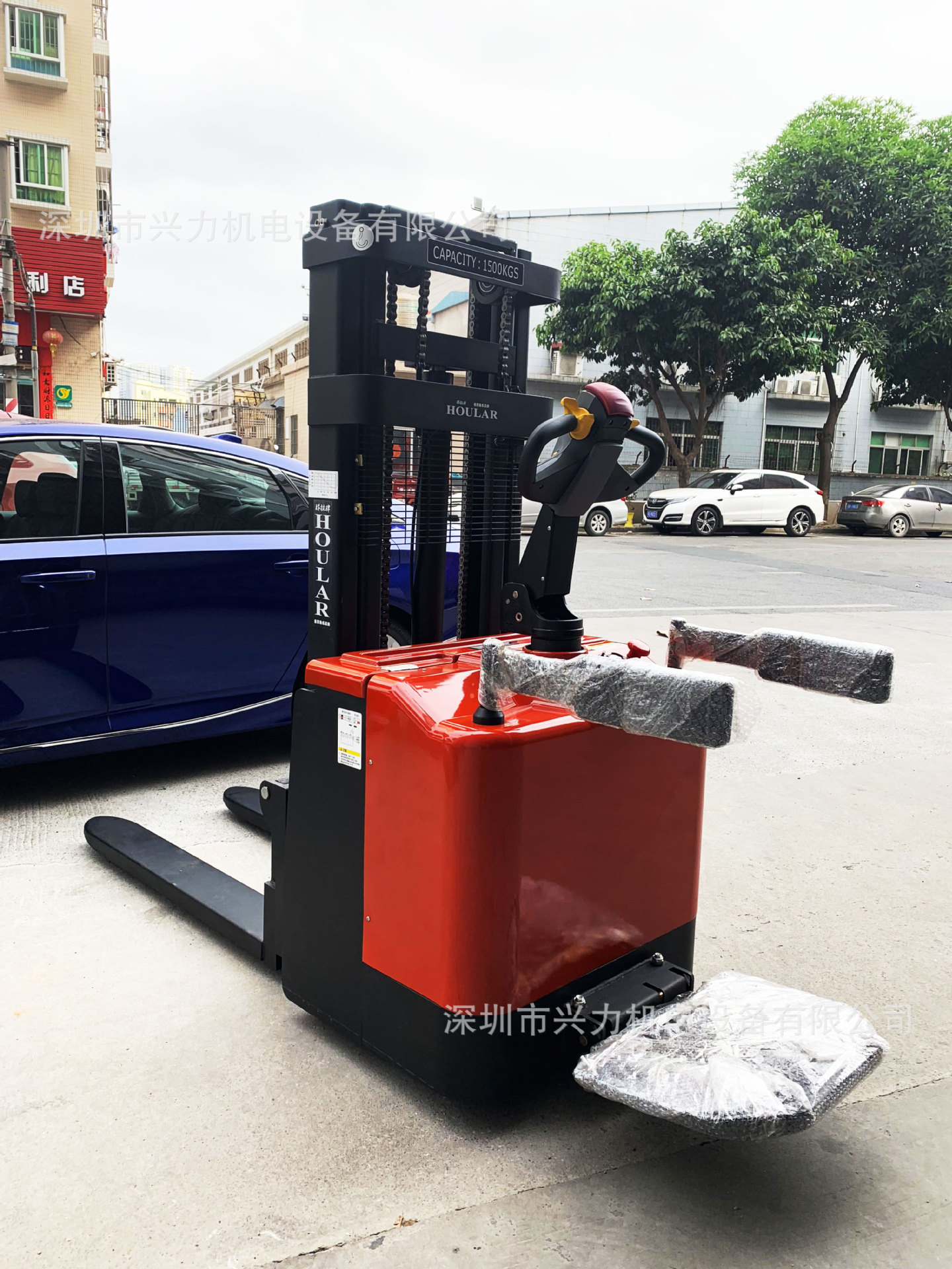 cdd-s15/s16站驾式全电动堆高叉车 1.