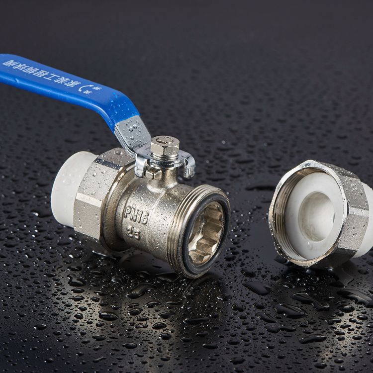 玉环厂家直销 重型大体电镀全铜ppr活接球阀 工程专用优质阀20-32