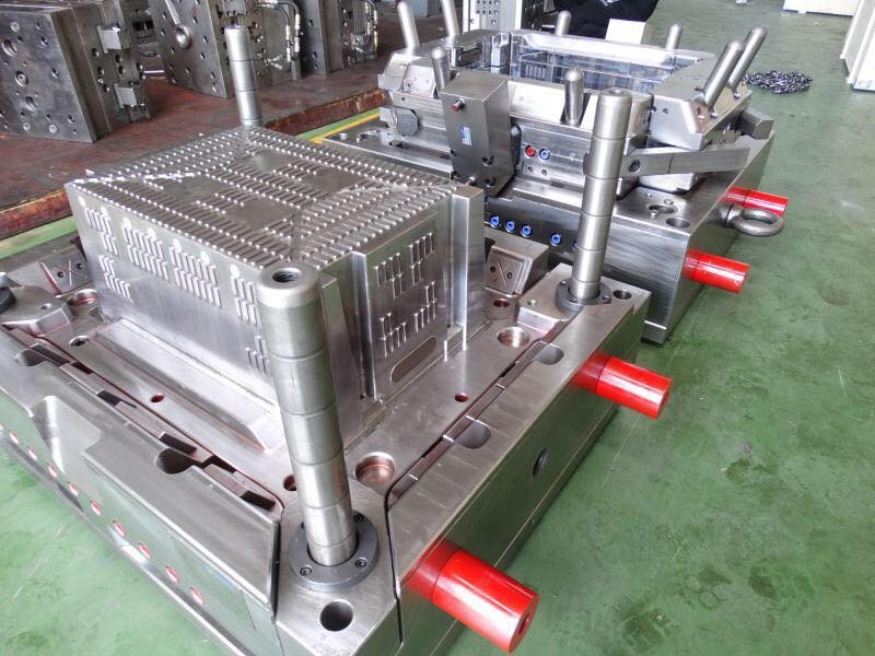 模具厂家定制各种塑料筐模具制造 蔬菜水果溧水蓝模具加工